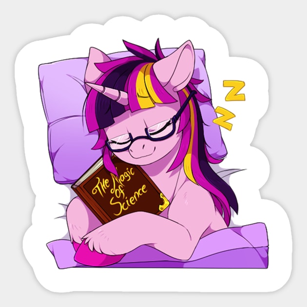 Snugglebook Sticker by Starponys